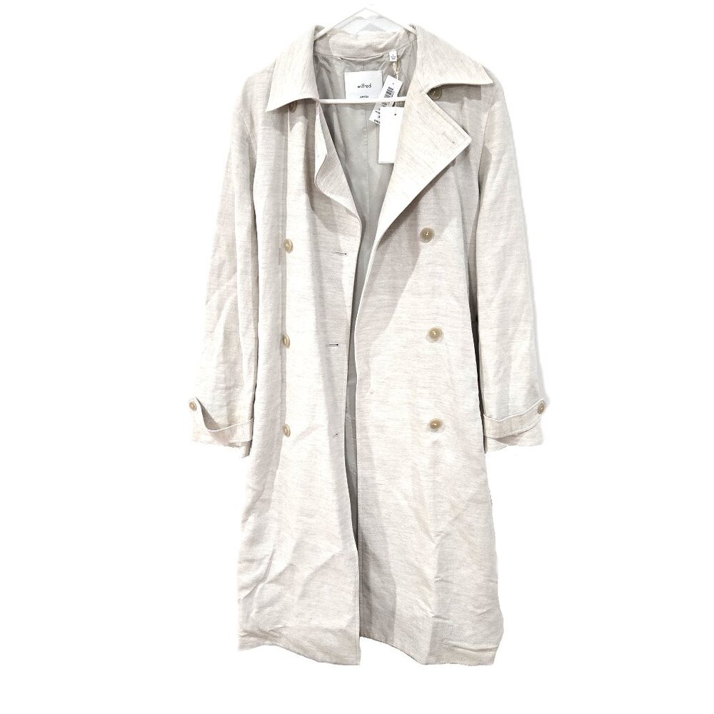 Wilfred Aritzia Sz Small Labyrinth Trench Coat